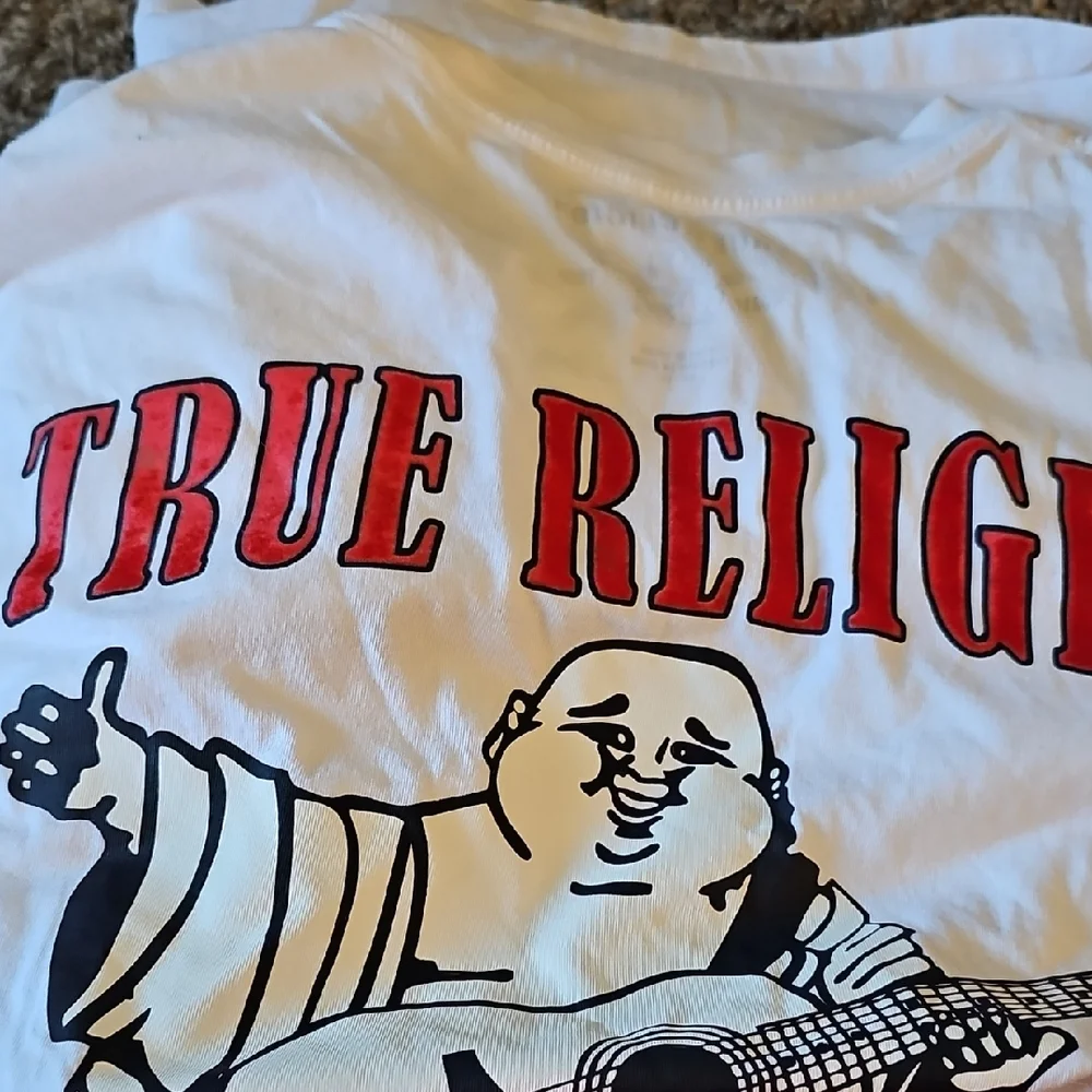 True Religion white shirt
